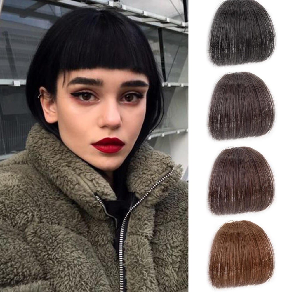 Chic Women's Hair Wig - Black, Brown, Tan Shades